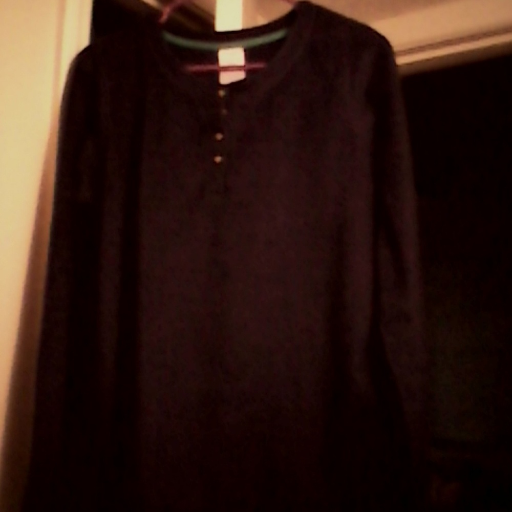 Secret treasures long sleeve pj shirt